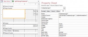 picture maintenance design view